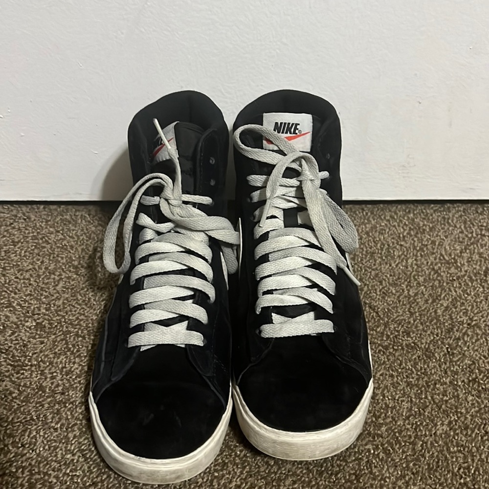 Blazer Mid Vintage Suede 'Black'